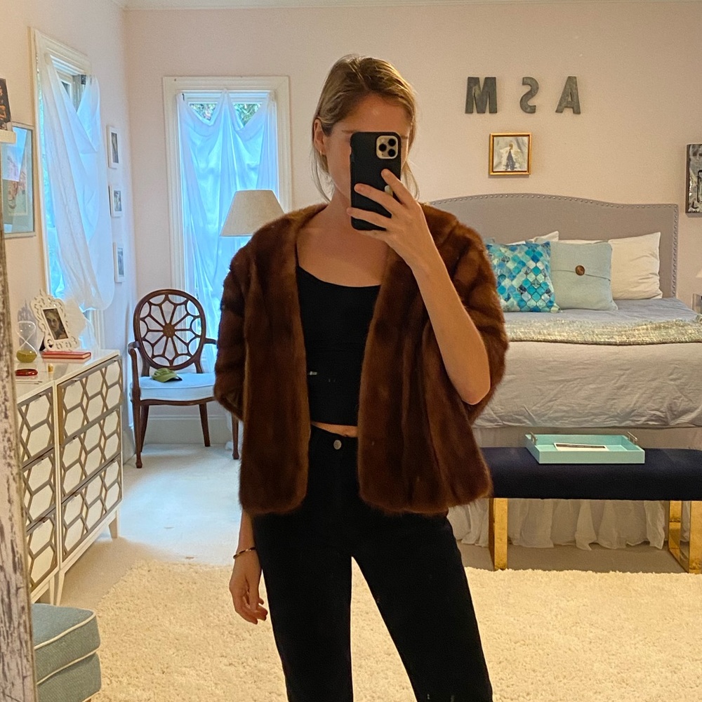 Real Mink Fur Vest
